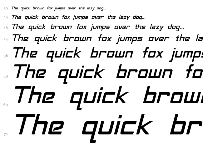 LaBeouf font waterfall
